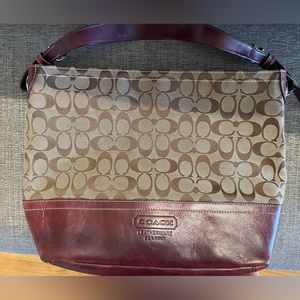Vintage Coach shoulder/tote bag